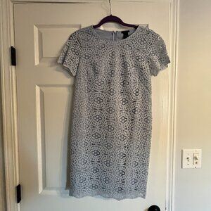 Ann Taylor Blue Lace Dress